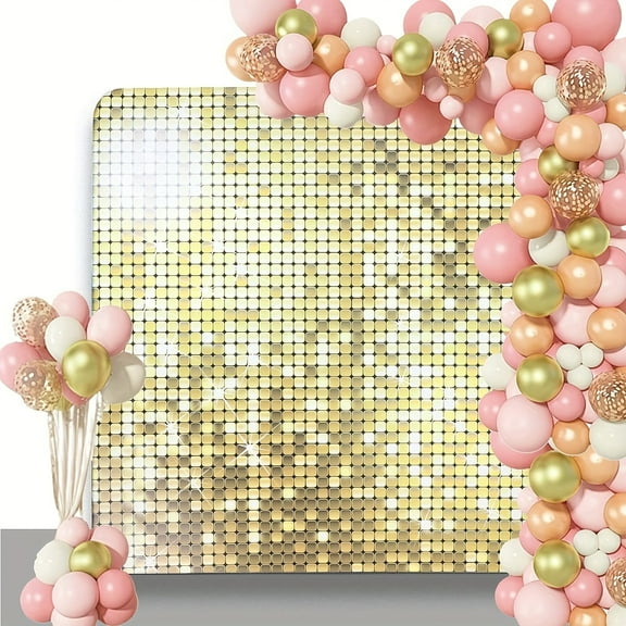 96x96 Inch Extra Large Portable Photo Booth Backdrop with Heavy Duty Aluminum Stand - Quick One-Pull Setup for Weddings, Parties & Photo Studio Backgrounds