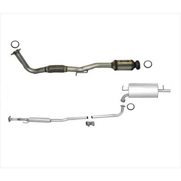 97-01 Camry 2.2 Converter Muffler Pipe Exhaust System With Federal Emission Only
