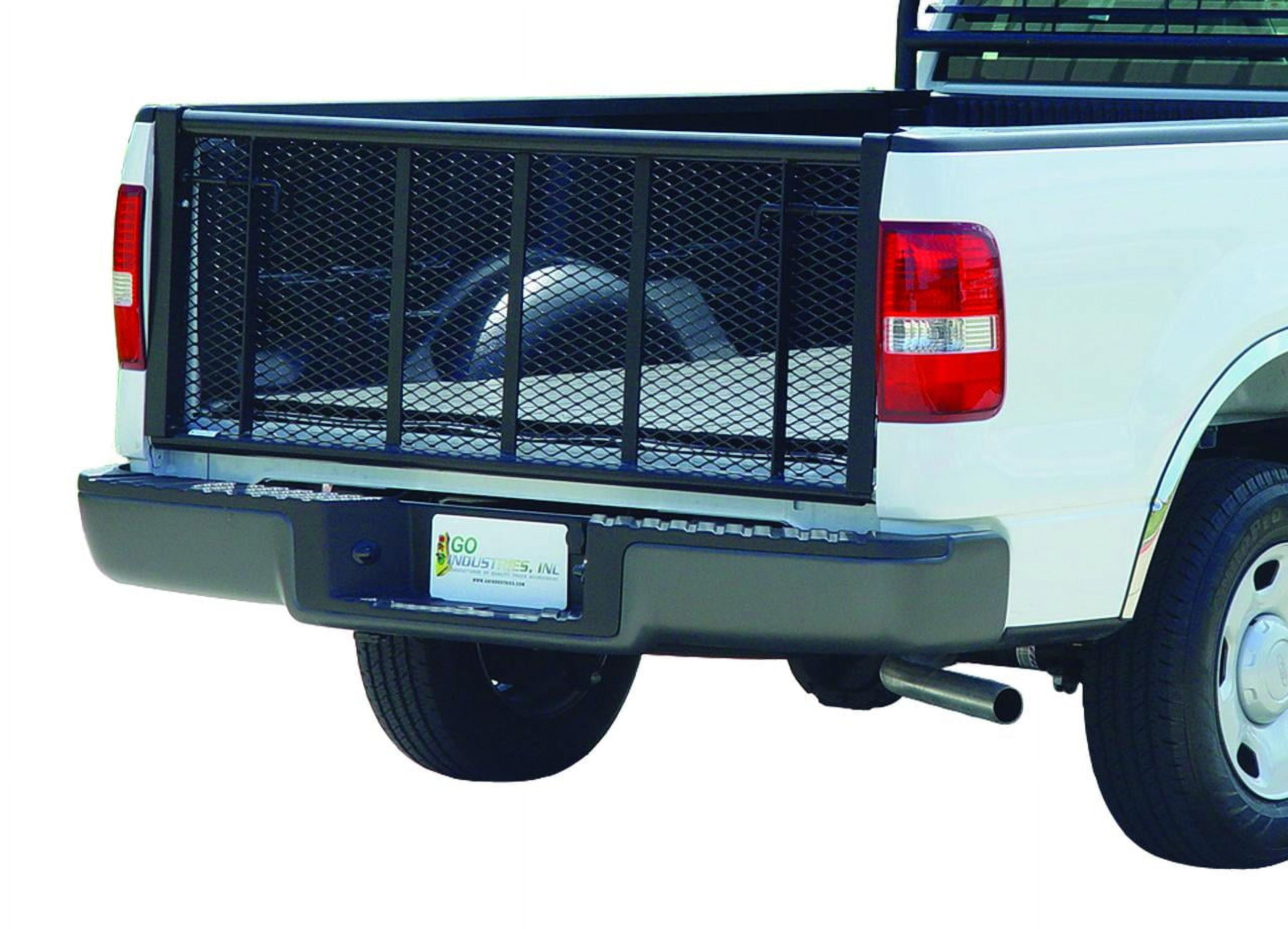 Black Powder-Coated Steel Air Flow Tailgate for Ford Trucks