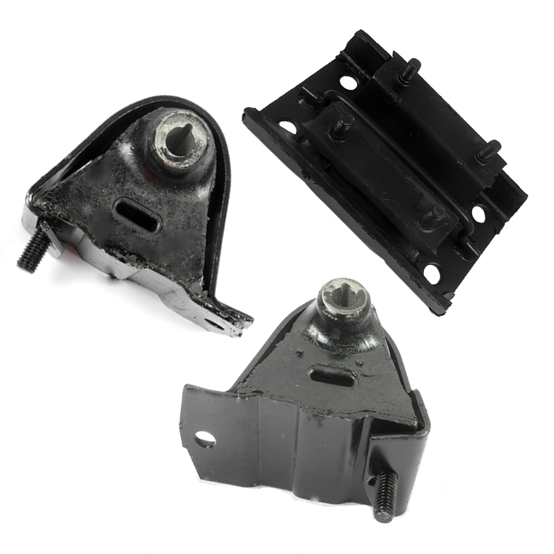 For 97-06 Jeep TJ Wrangler 2.4L 2.5L 4.0L 2883 2883 2882 Engine Motor & Transmission Mount Set 3PCS 97 98 99 00 01 02 03 04 05 06 Fits select: 1997-2006 JEEP WRANGLER / TJ SE