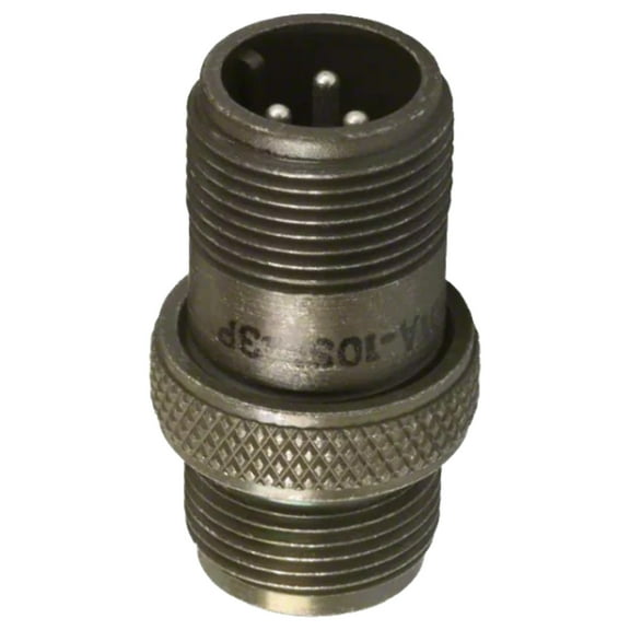97-3101A-10SL-3P Position 3 Circular Connector Receptacle, Male Pins Solder Cup