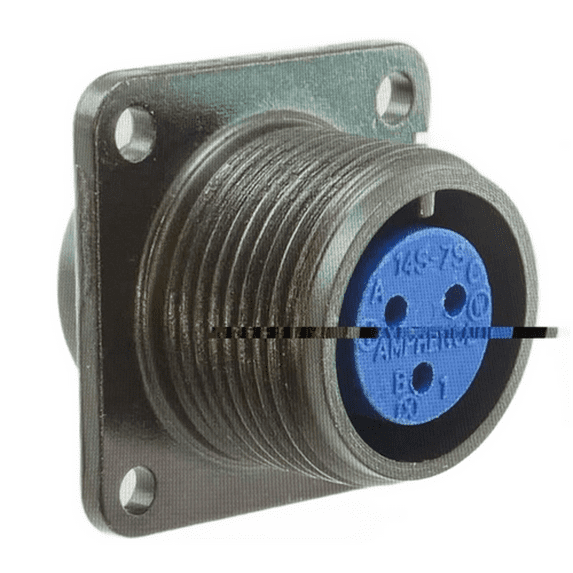 97-3102A-14S-7S(946) Conn Circular SKT 3 POS Solder ST Box Mount 3 Terminal 1 Port Automotive Medical, RoHS