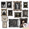 thumbnail image 1 of 97 Decor Gothic 8x10 Moody Skull Raven Poster Set, 12 Pieces, 1 of 7