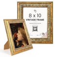 thumbnail image 1 of 97 Decor Antique 8x10 Gold Picture Frame, 1 Pack, 1 of 7