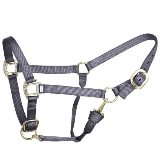 Reinsman Deluxe Grey Nylon Halter