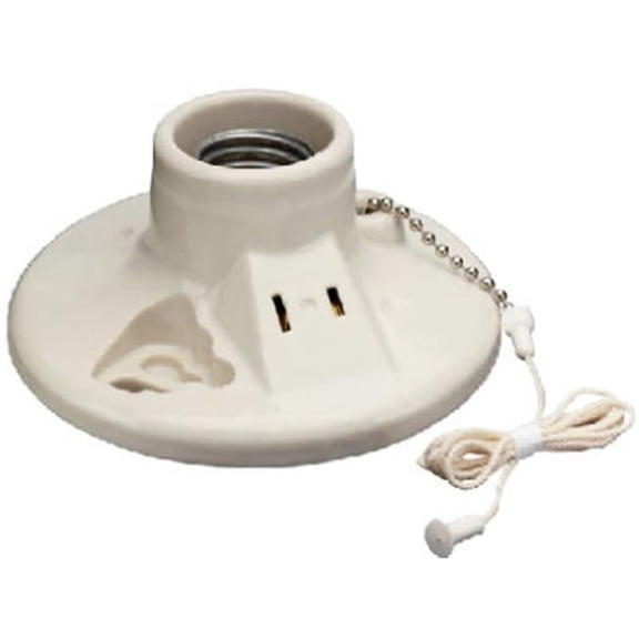 9716 Porcelain Lampholder, 250W, 125V