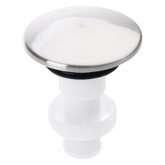972097A Leak Proof Push Popup Sink Drain Plugs with Not Scratch Surfaces Simple Installs for Bathroom & Kitchen Use