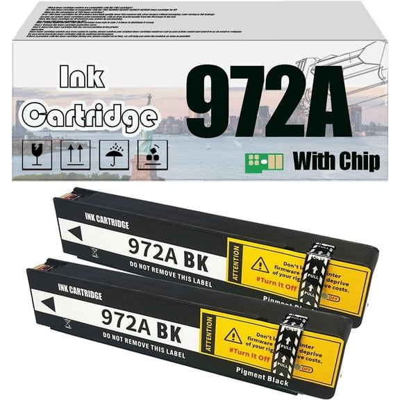 972A 77 ML Ink Cartridges, Compatible for HP Pagewide X352dw X377dw X452dn/dw X477dn/dw X552dw X577dw/z Managed P55250dw P57750dw Printers