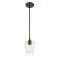 thumbnail image 1 of 9731-RBZ-Millennium Lighting-Ashford - 1 Light Mini-Pendant-38 Inch Tall and 5.25 Inch Wide-Rubbed Bronze Finish, 1 of 5