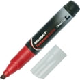 thumbnail image 1 of 9731062 7520009731062 Chisel Tip Large Permanent Marker  Red, 1 of 1