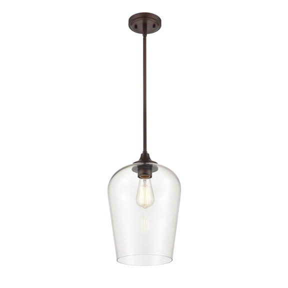 9741-RBZ-Millennium Lighting-Ashford - 1 Light Mini-Pendant-51 Inch Tall and 10 Inch Wide-Rubbed Bronze Finish