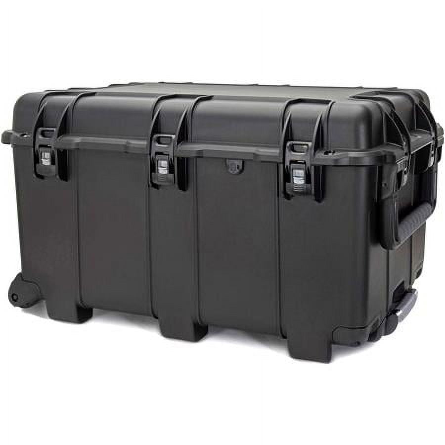 NANUK Black Wheeled Waterproof Hard Case with NK-7 Resin Body