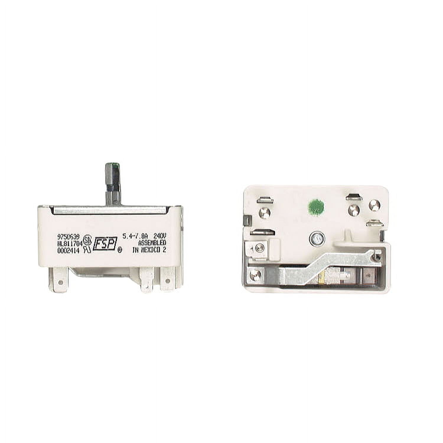 9750639 Whirlpool Range Top Burner Infinite Switch
