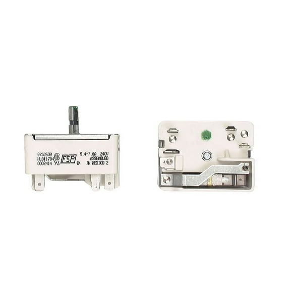 9750639 Whirlpool Range Top Burner Infinite Switch