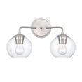 thumbnail image 1 of 2 - Light Brushed Nickel/Silver Wall Sconce, 1 of 7