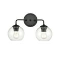 thumbnail image 1 of 9752-MB-Millennium Lighting-2 Light Bath Vanity-10 Inch Tall and 16 Inch Wide-Matte Black Finish, 1 of 5