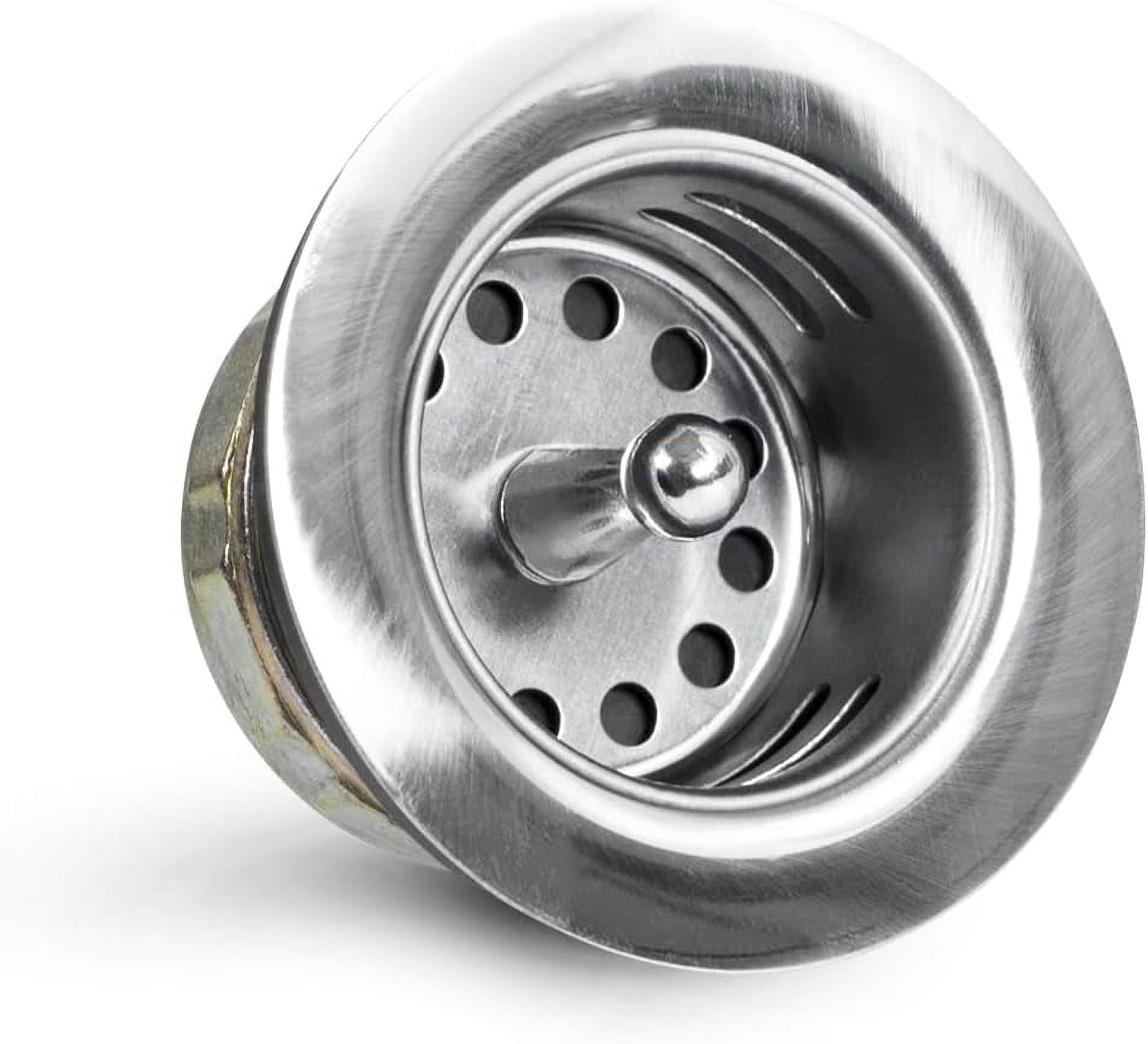 9773 Bar/Prep Sink 2 1/2 Junior Duo Stainless Steel Drain Assembly With