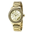 thumbnail image 1 of 97N102 Women's Crystal Gold Tone Dial Gold Plated Steel Bracelet Watch, 1 of 3