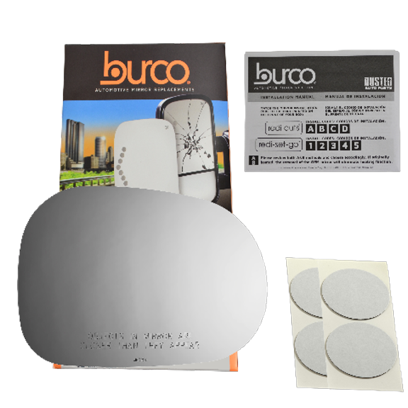 98-01 MB  ML320, ML430, ML55 AMG Right Passenger Convex Mirror Glass Lens w/Adhesive USA