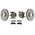 thumbnail image 1 of 98-05 Roto R 4X4 Front Brake Rotors & Ceramic Pads with Hub Bearings - Fitment for 4WD Roto R, for S10, for Bravada & More, 1 of 5