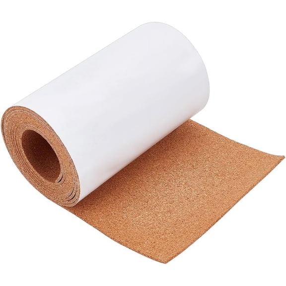 98.4x5.9inch Cork Roll 2 mm Thick Self-Adhesive Cork Board with Strong Adhesive-Backed for Wall Decoration Party and DIY Crafts