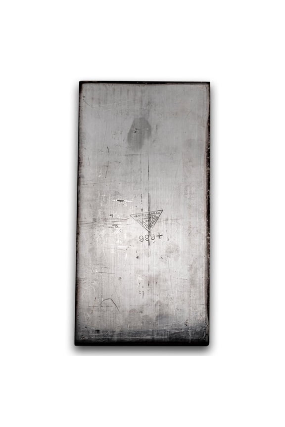 98.71 oz Silver Bar - Handy & Harman