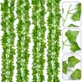 thumbnail image 1 of Morttic 14 Pack 98Ft Artificial Ivy Garland,Ivy Garland Fake Vine UV Resistant Green Leaves Fake Plants Hanging Vine Plant for Wedding Party Garden Wall Decoration, 1 of 8