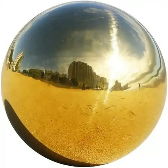 98" Gold Giant Inflatable Mirror Ball Outdoor Big Mirror Sphere Airtight Christmas Bubble Balloons For Disco Party Event Decoration Advertising Art Show