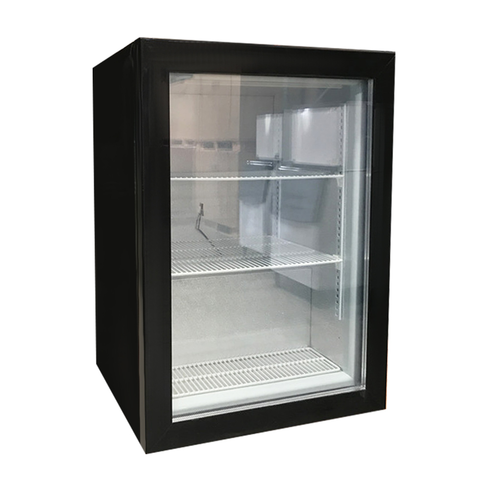 98 L Commercial Turbo Air Countertop Glass Freezer Merchandiser Ice ...