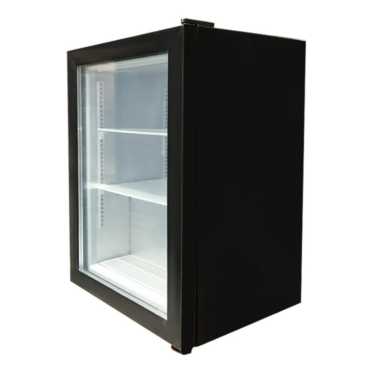 98 L Commercial Turbo Air Countertop Glass Freezer Merchandiser