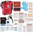 thumbnail image 1 of 98 Pcs Comprehensive Premium Survival First Aid Kit - Medical Emergency Kit for Travel Camping Gear, Home Essentials & Outdoor Emergencies - HSA & FSA Eligible Survival Kit, 1 of 9