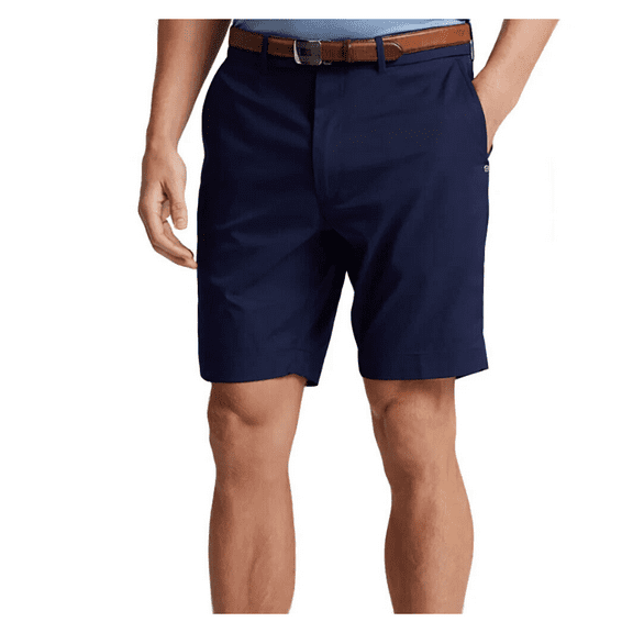 $98 RLX Ralph Lauren Men's Classic Fit Performance 9 In Shorts, Navy, Size 30