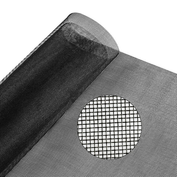 98'' x 47'' Screen, TSV Window Fiberglass Screen Instant Screen Mesh Supply, Pet-Proof Screen Replacement, Screen Roll Device to Keep Bird Away from Home Garden Window