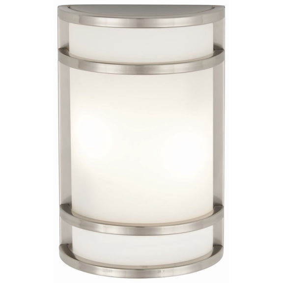 Open Box 9802-144-Minka Lavery-Great Outdoors - Bay View - Led Outdoor Pocket Lantern In Contemporary Style - 12.25 Inches Tall By 7.75 Inches Wide-Brushed
