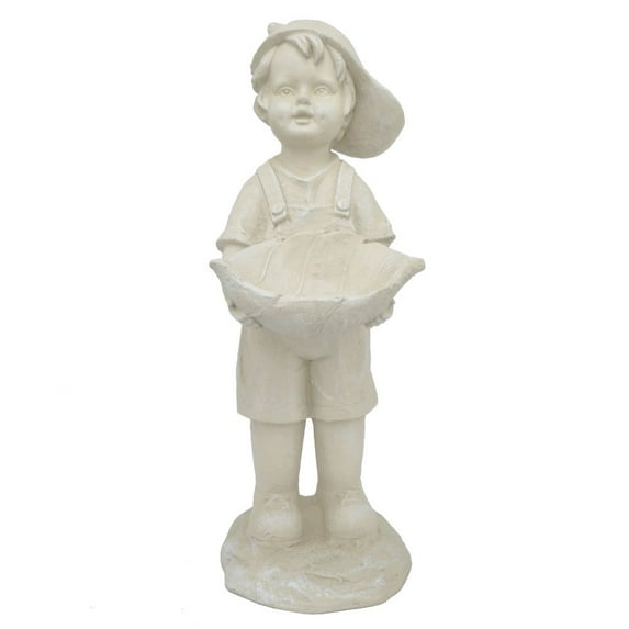Benzara Resin Boy Figurine