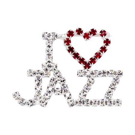 #9828 - I Love JAZZ Pin