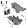 thumbnail image 1 of 983-009-010R031 Connector Backshell 9 Position Two Piece Gray 180° Unshielded :RoHS, 1 of 2