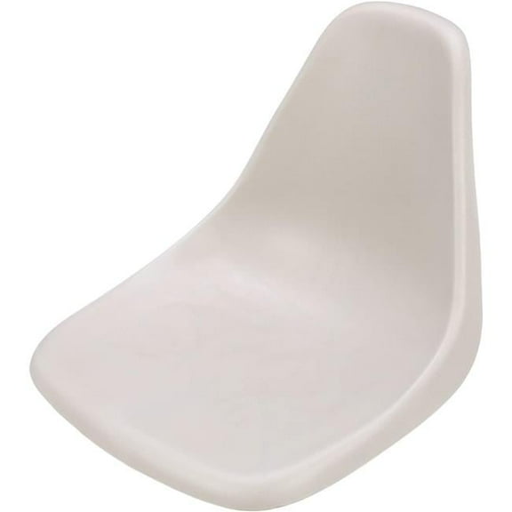 98390GY Molded Boat Bucket Seat with Mounting Screws, Gray