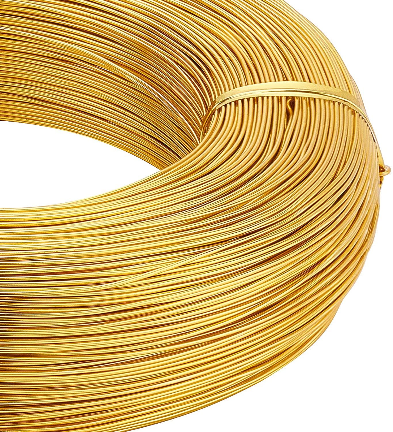 984 Feet Gold Craft Wire - 20 Gauge Aluminum Wire for Beading Jewelry Making & Art & Craft Projects