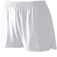 thumbnail image 1 of 987A Ladies Junior Fit Jersey Short, Athletic Heather, 2X, 1 of 1