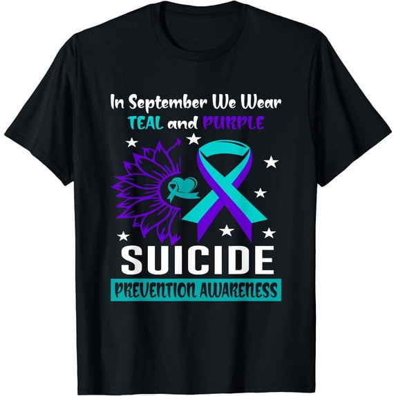 988 Suicide Prevention Awareness Semi-Colon Mental Health T-Shirt