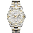 thumbnail image 1 of 98E112 Men's Multi-Function Silver Dial Diamond Set Two-tone Steel Band Watch, 1 of 2