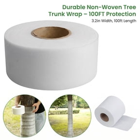 98Ft Tree Protector Wraps, Non Woven Fabric Tree Trunk Bandage Cover, Reusable Winter-Proof Tree Trunk Wraps Plants Wrap Protect Bark and Keep Plants Warm