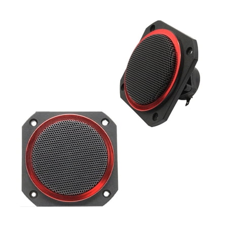 98MM Square Tweeter Speakers Treble Offering Wide Frequency Response Ranges