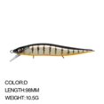 thumbnail image 1 of 98mm 10.5g Crankbaits Tackle Useful Long Casting Lure Fish Hooks Floating Minnow Baits Minnow Lures COLOR D, 1 of 8