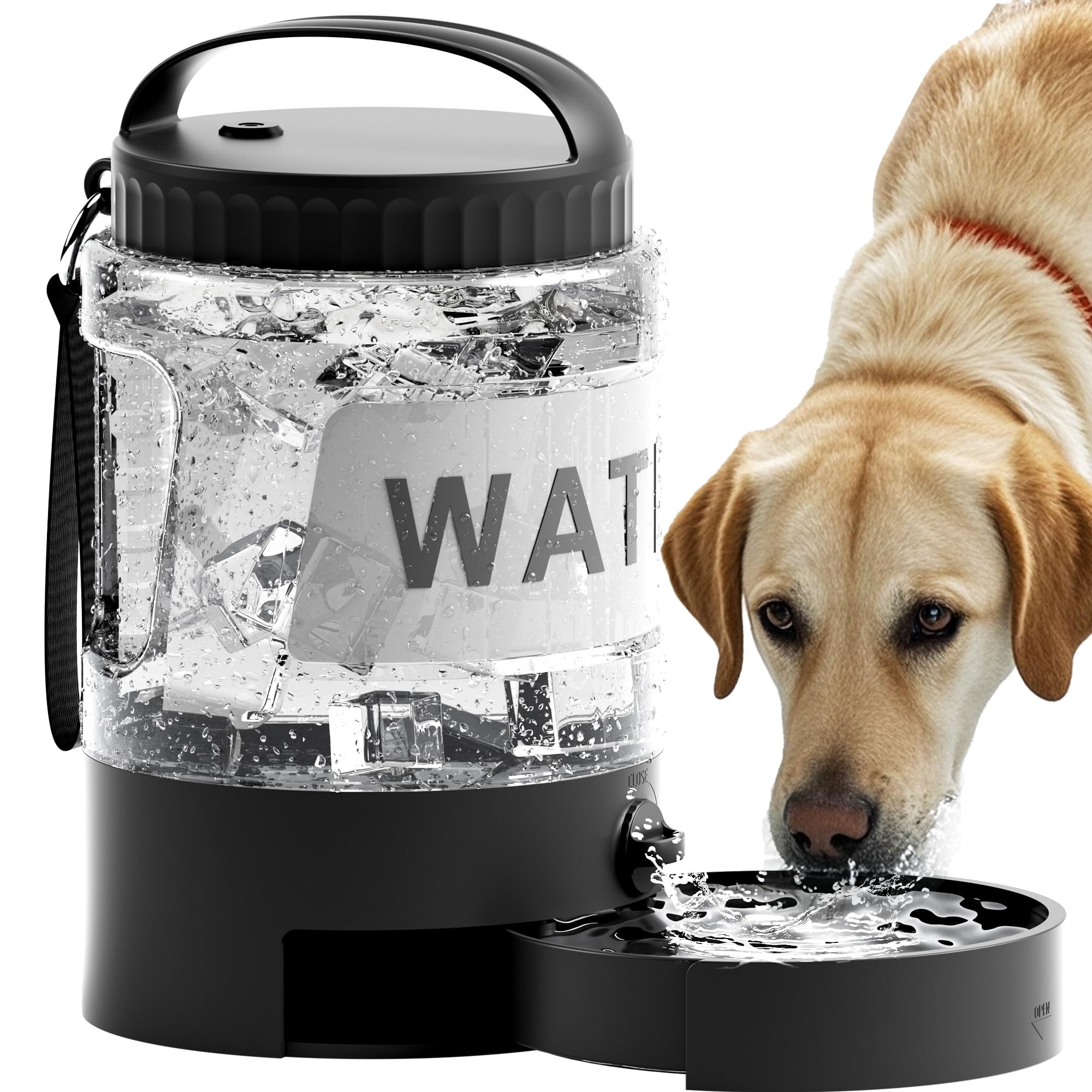 98oz Water Bowl for HYZ01 Dogs, Dog Water Bottle, Dog Water Bowl