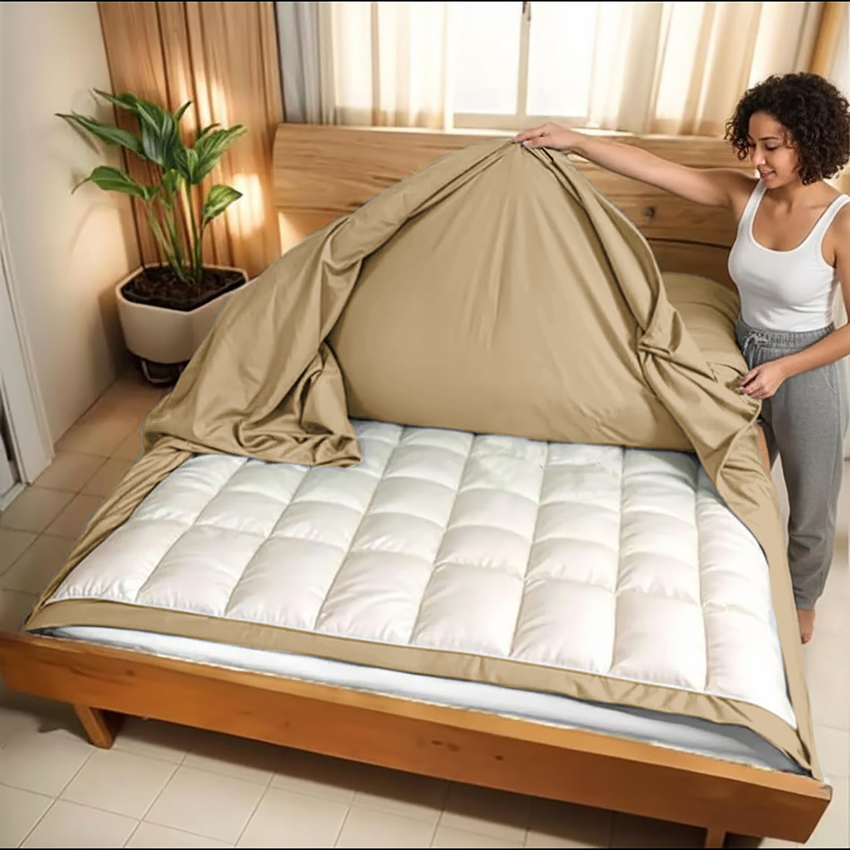 3 Sided Zipper Duvet Cover