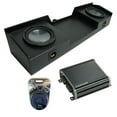 thumbnail image 1 of 99-06 Chevy Silverado Ext Truck Harmony R104 Dual 10" Rhino Sub Box & CXA400.1, 1 of 3