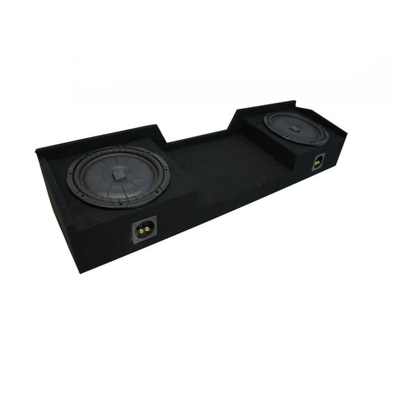 99-06 GMC Sierra Ext Cab Truck Kicker CompVT CVT10 Dual 10" Sub Box Final 2 Ohm