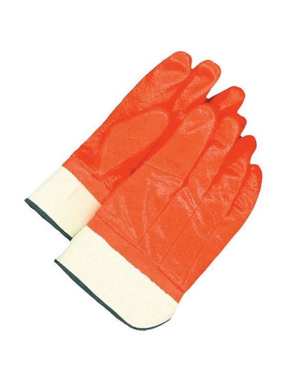 99-1-7341 Coated PVC Safety Cuff Foam Lined Hi-Viz Orange